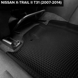 3D коврики EVA с бортами Nissan X-Trail II T31 (2007-2015)