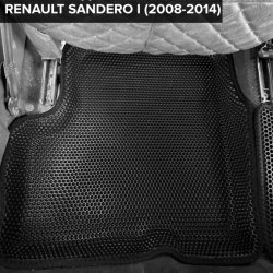 3D коврики EVA с бортами Renault Sandero I (2009-2014)