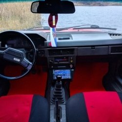 2D коврики EVA Москвич 2141 (1986-1998)