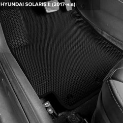 3D коврики EVA с бортами Kia Rio IV X-Line (2017-н.в.)