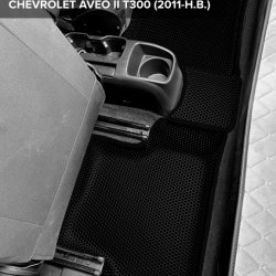 3D коврики EVA с бортами Chevrolet Aveo II T300 (2011-н.в.)