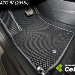 2D коврики EVA Kia Cerato IV (2018-н.в.)