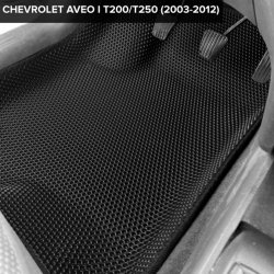 3D коврики EVA с бортами Chevrolet Aveo I T200/T250 хэтчбек, седан (2002-2012)