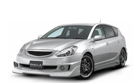 2D коврики EVA в салон  на Toyota Caldina T24x, правый руль (2002-2007)