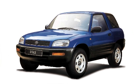 2D коврики EVA в салон и багажник  на Toyota RAV4 I XA10 3D (1994-2000)