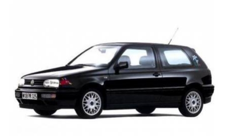 2D коврики EVA в салон  на Volkswagen Golf III (1991-2000)