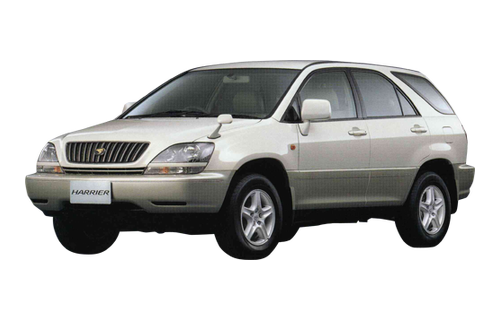 2D коврики EVA в салон  на Toyota Harrier I XU10, правый руль(1997-2003)