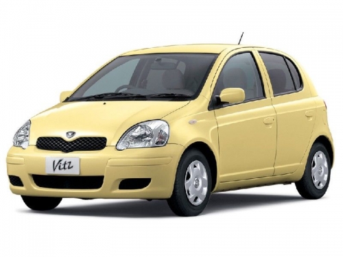2D коврики EVA в салон  на Toyota Vitz I XP10, правый руль (1999-2005)