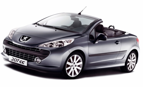 2D коврики EVA в салон и багажник  на Peugeot 207 CC кабриолет (2006-2015)