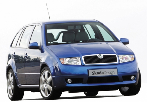 2D коврики EVA в салон  на Skoda Fabia I универсал (1999-2007)