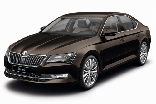 2D коврики EVA в салон и багажник  на Skoda Superb III лифтбек (2015-н.в.)