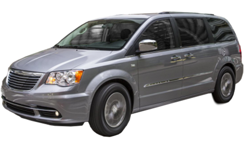 2D коврики EVA в салон  на Chrysler Town & Country V рестайлинг (2010–2016)