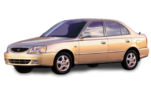 2D коврики EVA в салон и багажник  на Hyundai Accent II (1999-2012)