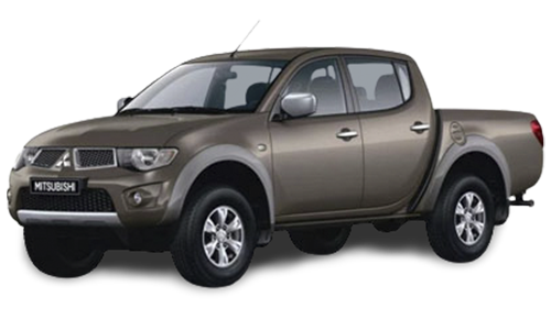 2D коврики EVA в салон и багажник  на Mitsubishi L 200 IV (2006-2015)