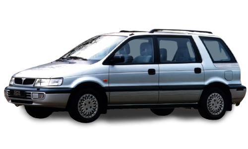 2D коврики EVA в салон  на Mitsubishi Space Wagon II (1991-1998)