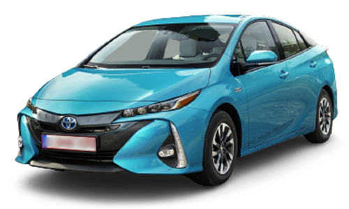 2D коврики EVA в салон и багажник  на Toyota Prius IV PHV Prime XW50 (2015-н.в.)