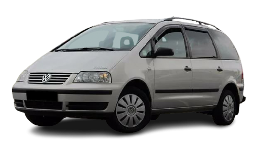 2D коврики EVA в салон  на Volkswagen Sharan I рестайлинг (Phase 1.5) (2000-2005)