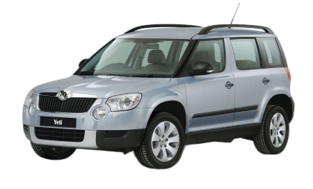 3D коврики EVA с бортами в салон  на Skoda Yeti (2009-2018)