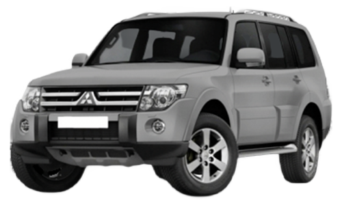 3D коврики EVA с бортами в салон  на Mitsubishi Pajero IV 5D (2006-н.в.)