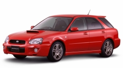 2D коврики EVA в салон и багажник  на Subaru Impreza II GD/GG универсал, правый руль (2000-2007)