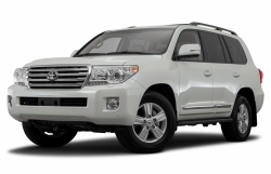 2D коврики EVA в салон и багажник  на Toyota Land Cruiser 200, 7 мест (2012-2021)