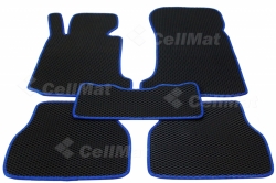 2D коврики EVA в салон и багажник  на BMW 5 E39 седан (1995-2004) 