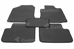 2D коврики EVA в салон и багажник  на Toyota Corolla Fielder IX E120 FWD, правый руль (2000-2006)