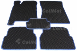 2D коврики EVA в салон  на Volkswagen Passat B3 универсал (1988-1993)