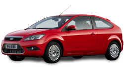 2D коврики EVA в салон и багажник  на Ford Focus II хэтчбек 3D (2004-2011)