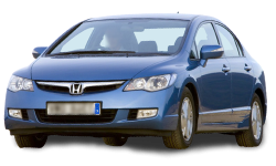 2D коврики EVA в салон и багажник  на Honda Civic VIII седан (2005-2012)