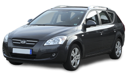 2D коврики EVA в салон и багажник  на Kia Ceed I (ED) универсал (2006-2010)