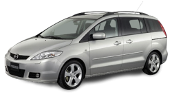 2D коврики EVA в салон  на Mazda 5 I CR (2005-2010)