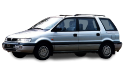 2D коврики EVA в салон  на Mitsubishi Space Wagon II (1991-1998)
