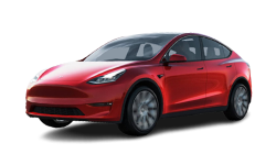 2D коврики EVA в салон и багажник  на Tesla Model Y (2020-н.в.)