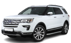 2D коврики EVA в салон и багажник  на Ford Explorer V рестайлинг (2015-2019) 