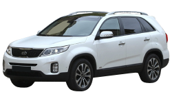 2D коврики EVA в салон  на Kia Sorento II рестайлинг 5 мест (2012-2021)